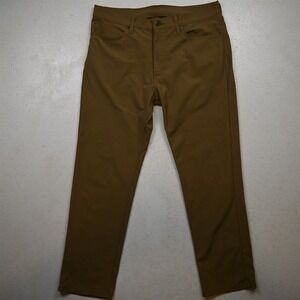 Levis 36x30 Tan Brown Performance A9213 511 Slim Tech Mens Pants